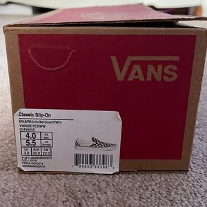 Vans slip ons
